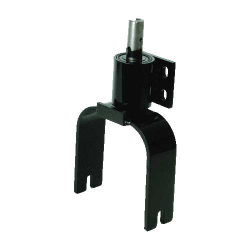 280-1269M - 8” Hub Motor Fork, Plate Mounted, 180° Rotation